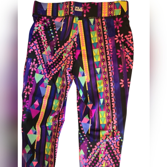 Fila Sport Live In Motion Apex Design Leggings New With Tags - Picture 3 of 5